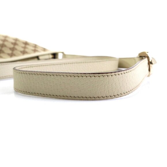 Auth GUCCI Crossbody Shoulder Bag Beige GG Canvas/Leather/Goldtone - e59892a - Picture 10 of 14